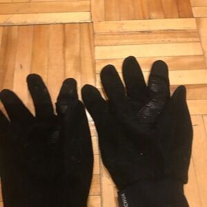 Quechua Black Winter Gloves Accessories